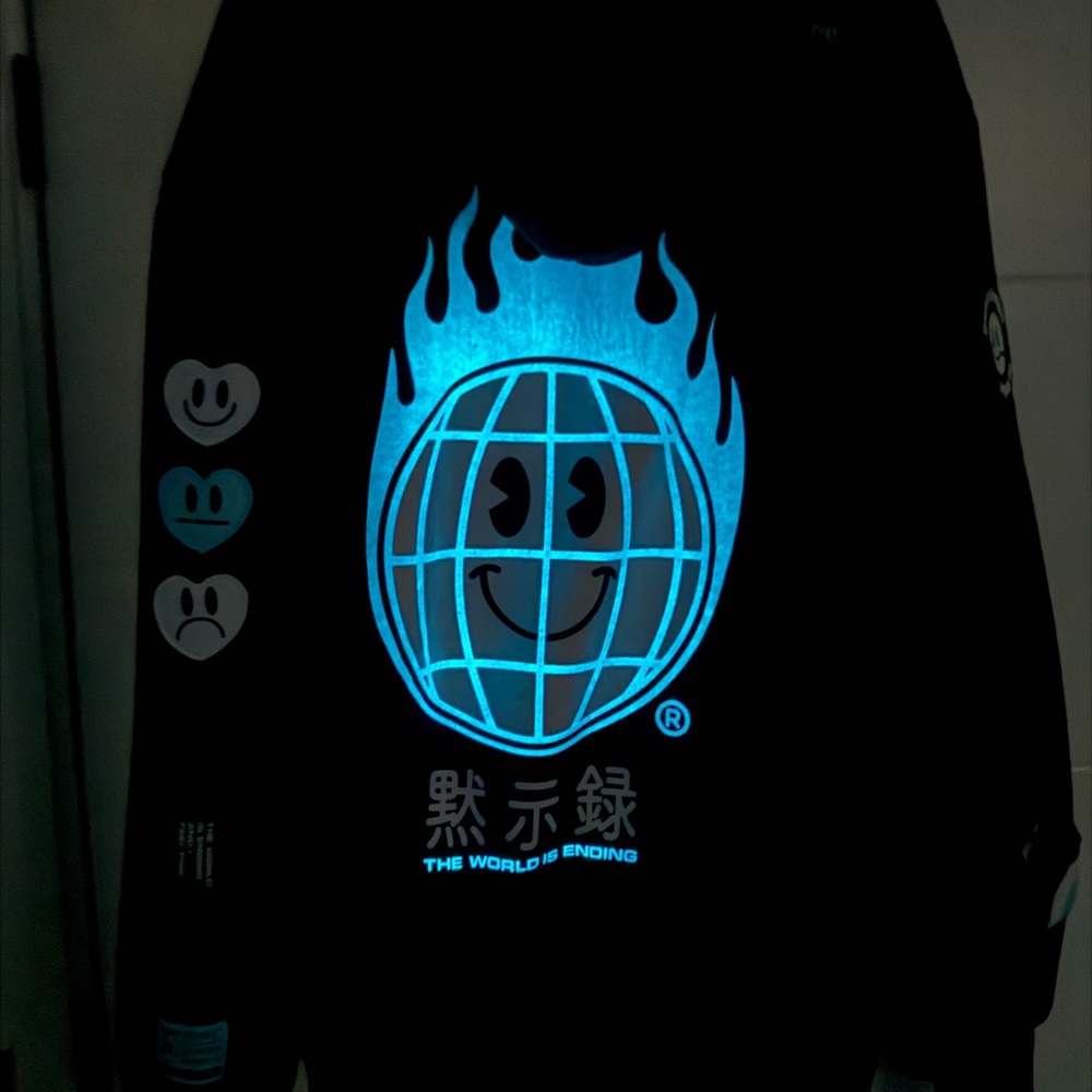 “VERY COOL” glow in the dark hoodie